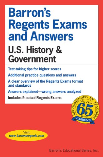 Eugene V. Resnick/Regents Exams and Answers@ U.S. History and Government